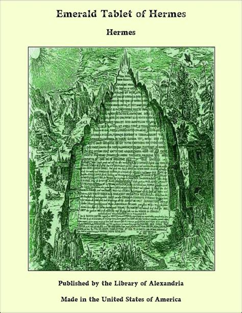 the emerald tablet of hermes|the emerald tablets complete reading.